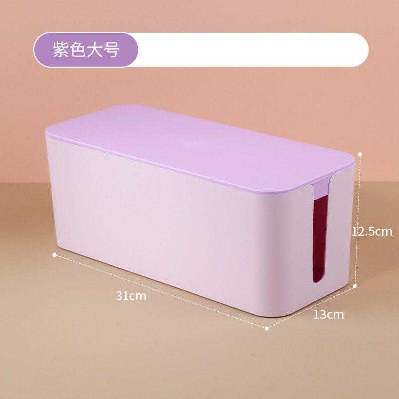 1pcs Plug in socket, storage box, power strip, data cable, charger, and desktop storage hub
