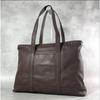 Used COACH Coach Tote Bag Back Business Leather A4 Available Brown