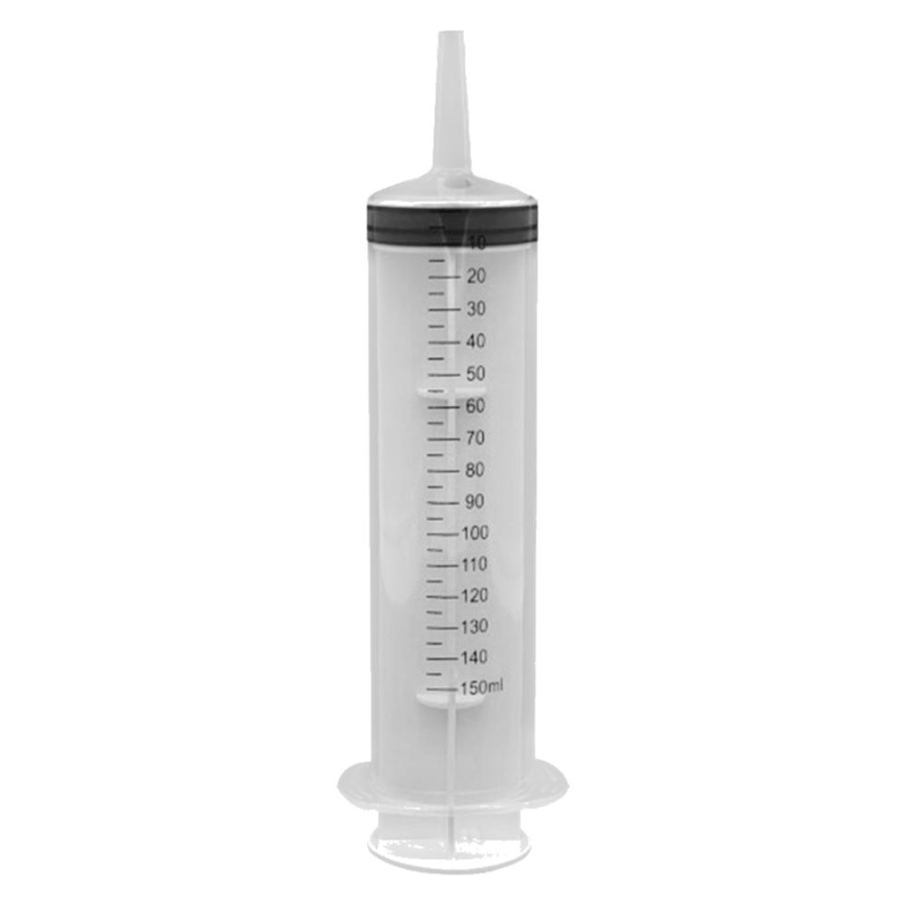 60-150ml Measuring Syringe Glue Filling Plastic Syringe Nutrient Sterile Without Needle Watering Refilling for Animal Feeding