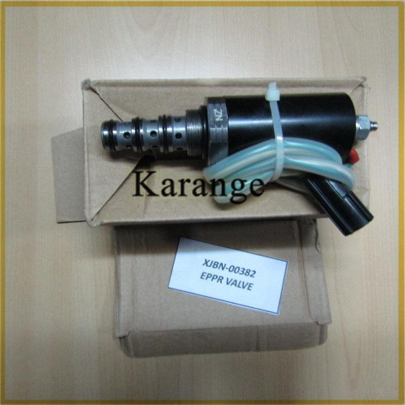 XJBN-00382 XJBN00382 Newly Solenoid Valve KDRDE5K-20/40C07-109 for Hyundai Excavator XJBN-00014 R215-7 R225-7 XJBN 00382