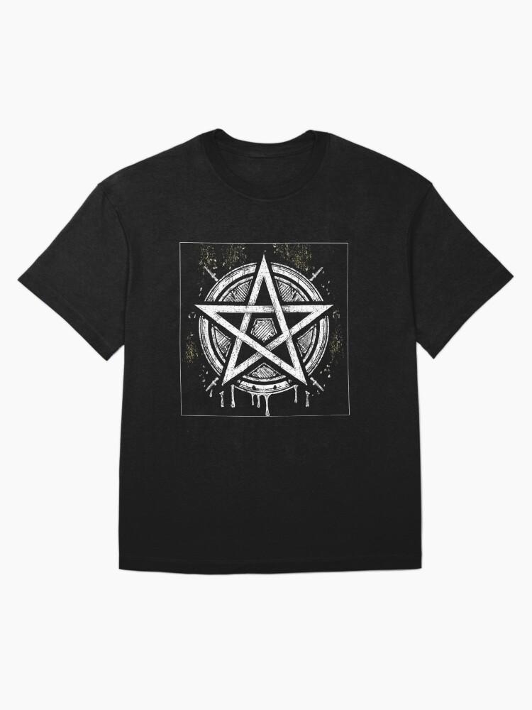Pentangle Talisman Pentacle Pentangle Oversized T-Shirt
