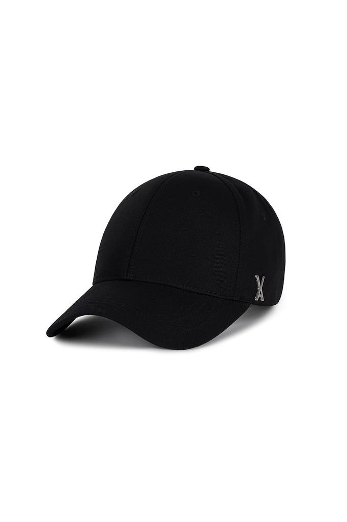 Stud Logo Over Fit Ball Cap Black [VARZAR]