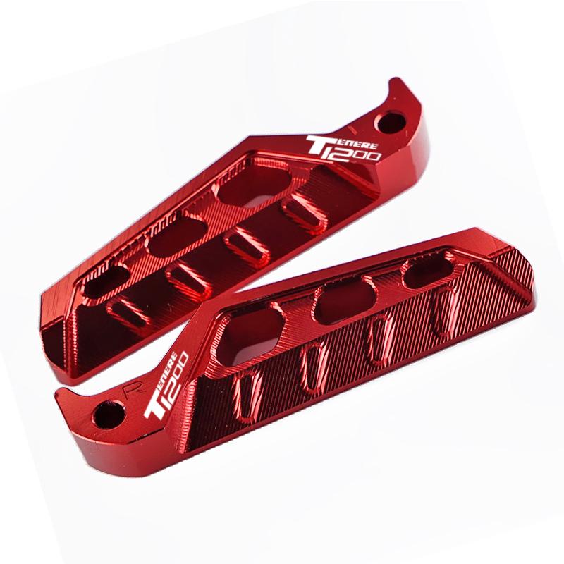 

Для Yamaha Super Tenere tenere1200 Tenere 1200 2014 Мотоциклетные аксессуары Задняя подножка для пассажира Подножка Задние педали красный
