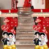 Wedding Balloon Stand Decoration for Courtyard Entrances and Pathways
