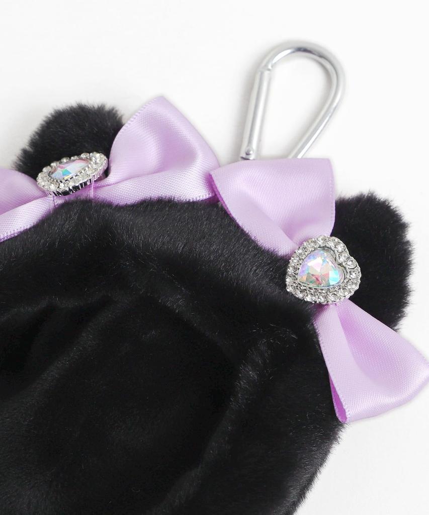 WEGO Double Ribbon Animal Cute Plush Perfect for Size Pattern 4 Kigurumi, 15cm, Toy, Oshikatsu, Gift, Present, Women's, F,