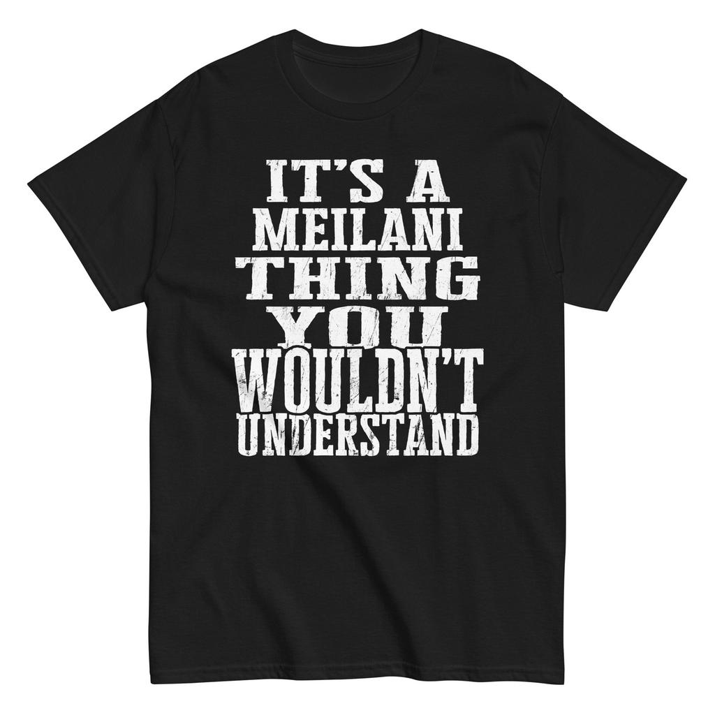 Its a Meilani Thing Family Reunion First Last Squad Name T Shirt