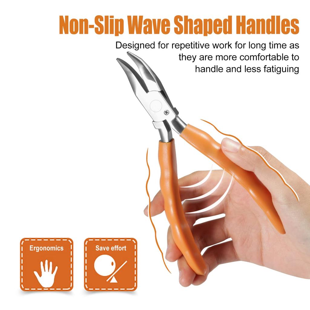 SPEEDWOX Stainless Steel Eyeglass Bent Nose Adjustment 158mm Optical Tool for Eyeglass and Adjustment Pliers, Pliers, Pliers, Repair, Assembly,