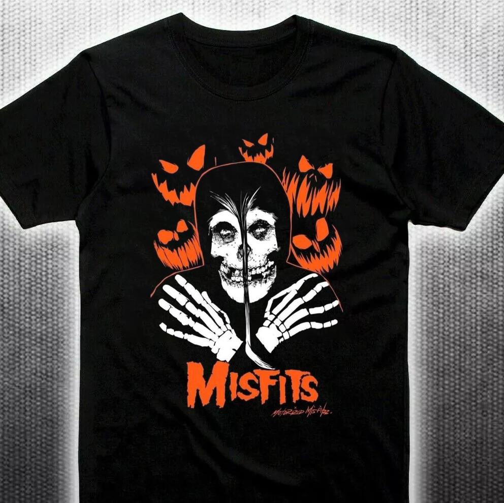 Misfits halloween Black Cotton T SHirt Halloween All size S-5XL NEW! HD609 Unisex T-Shirt XXL