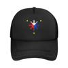 Filipijnse Vlag Filipijnse Pinoy Pinay Trots Unisexila Pet Unisex Buiten Hoeden Verstelbare Snapback Pet Casual Baseball Petten