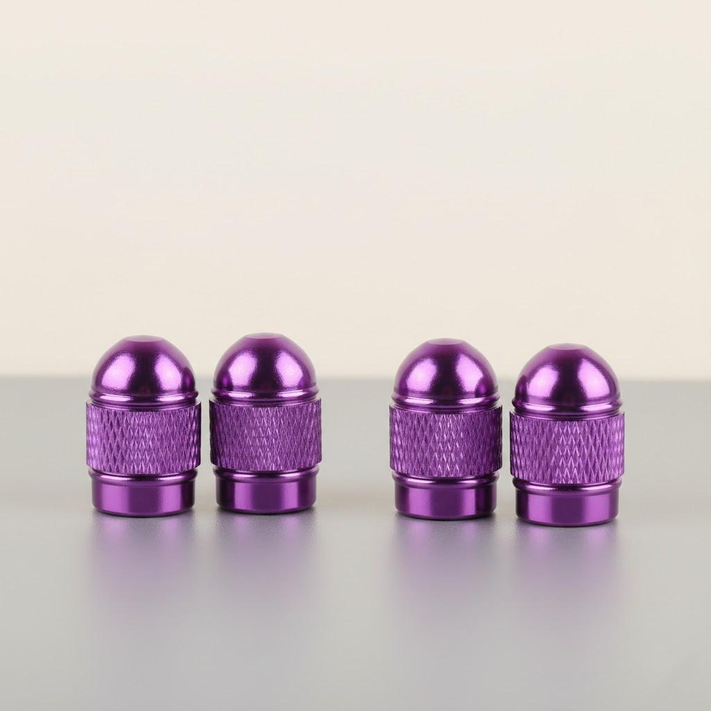 

4Pcs Aluminum Tire Valve Stem Caps Bullet Design for Car Truck Wheel Rim Accessories Durable Automotive Parts