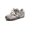 Retro women's spring and summer casual sports racing shoes flat-bottomed versatile leather comfortable