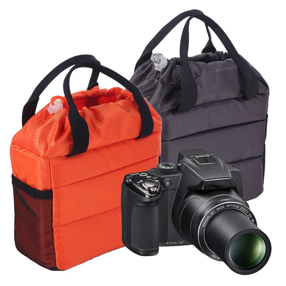 Padded Divider Digital Camera Bag Insert Partition Camera Carrying Case  Camera Accessories