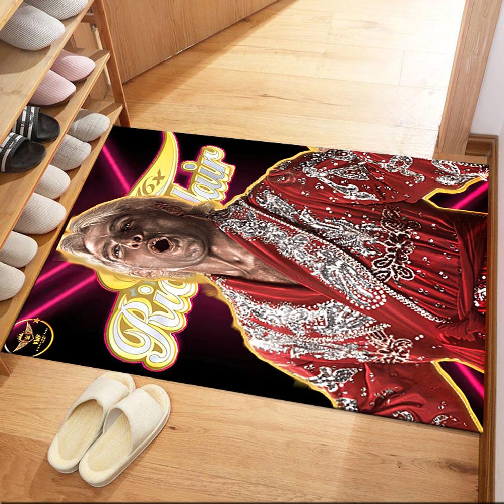 Ric Flair2 Square Rugs Are a Great Choice for Living Rooms, Bedrooms, Home Décor, and As Gifts.