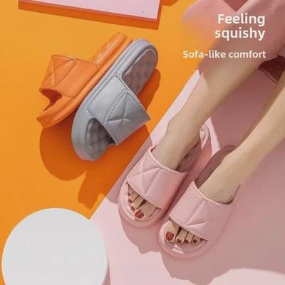 Dámské EVA Měkké Pantofle s Silnou Podrážkou Letní Domácí Koupelnové