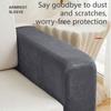 2PCS Elastic Armrest Covers For Sofas Couch Nonslip Design Fit Most Furniture Sofa Arm Slipcovers Arm Chair Protectors