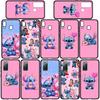 Handyhülle für Samsung Galaxy S25 S23 S22 S24 Ultra FE A05 A06 A15 A16 A36 A37 A35 A54 A55 A56 A57 A25 A26 A53 A17 Blau Lilo Anime Stitch Rosa Hülle