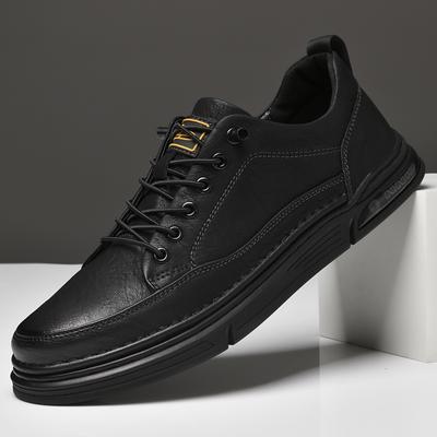 Genuine Leather Casual Men Shoes Fashion Design Sneakers Male Comfortable Oxford Shoes Hot Sale Driving Board Footwear Trainers