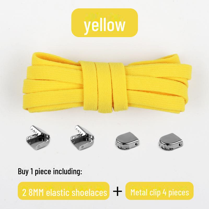 

Черно-белые эластичные шнурки без завязывания для взрослых и детей — идеально подходят для спортивной обуви