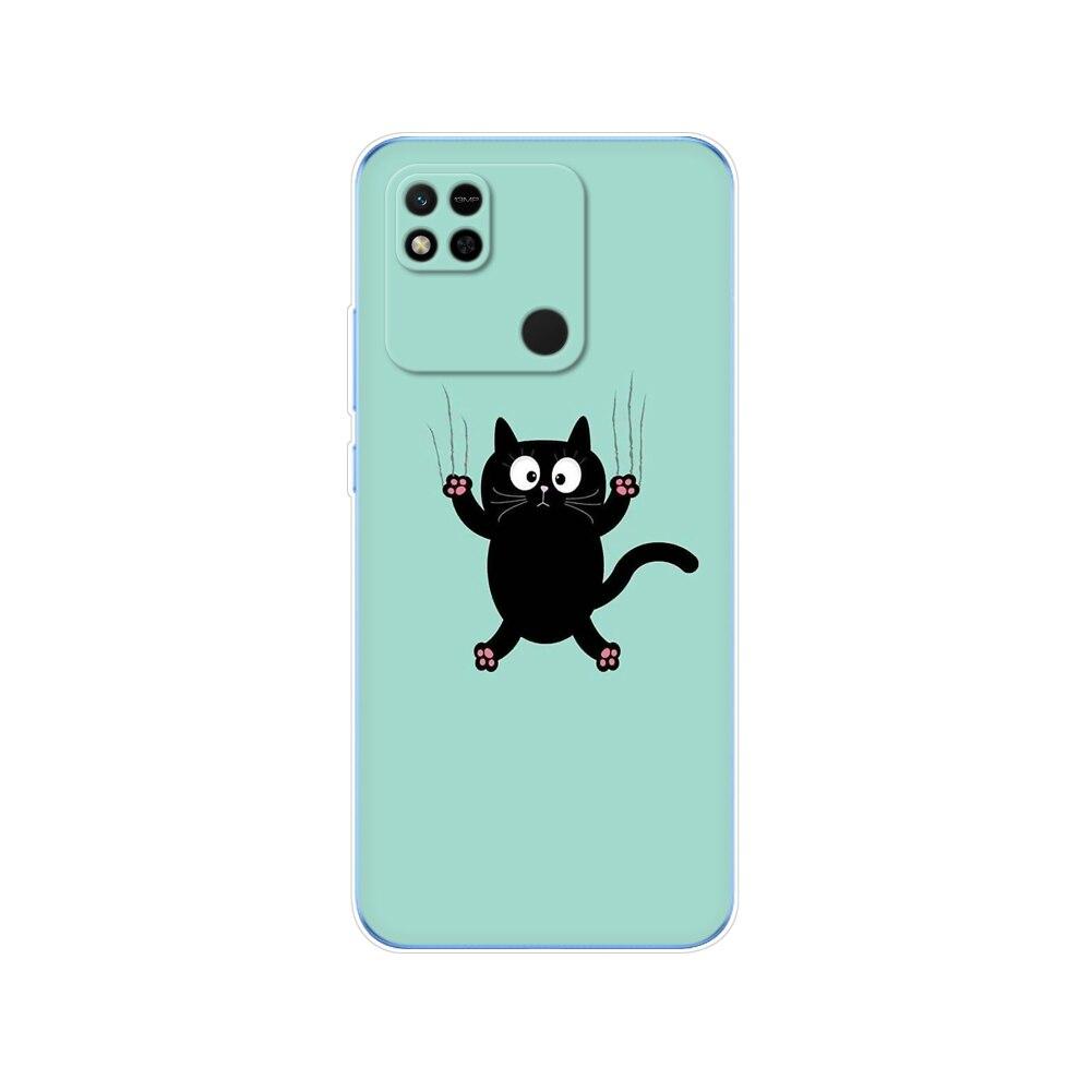For Redmi 10A Case Back Cover For Xiaomi Redmi 10A Phone Case Redmi10A Bag Tpu Soft Silicon Protective Bumper Etui Funda Coque