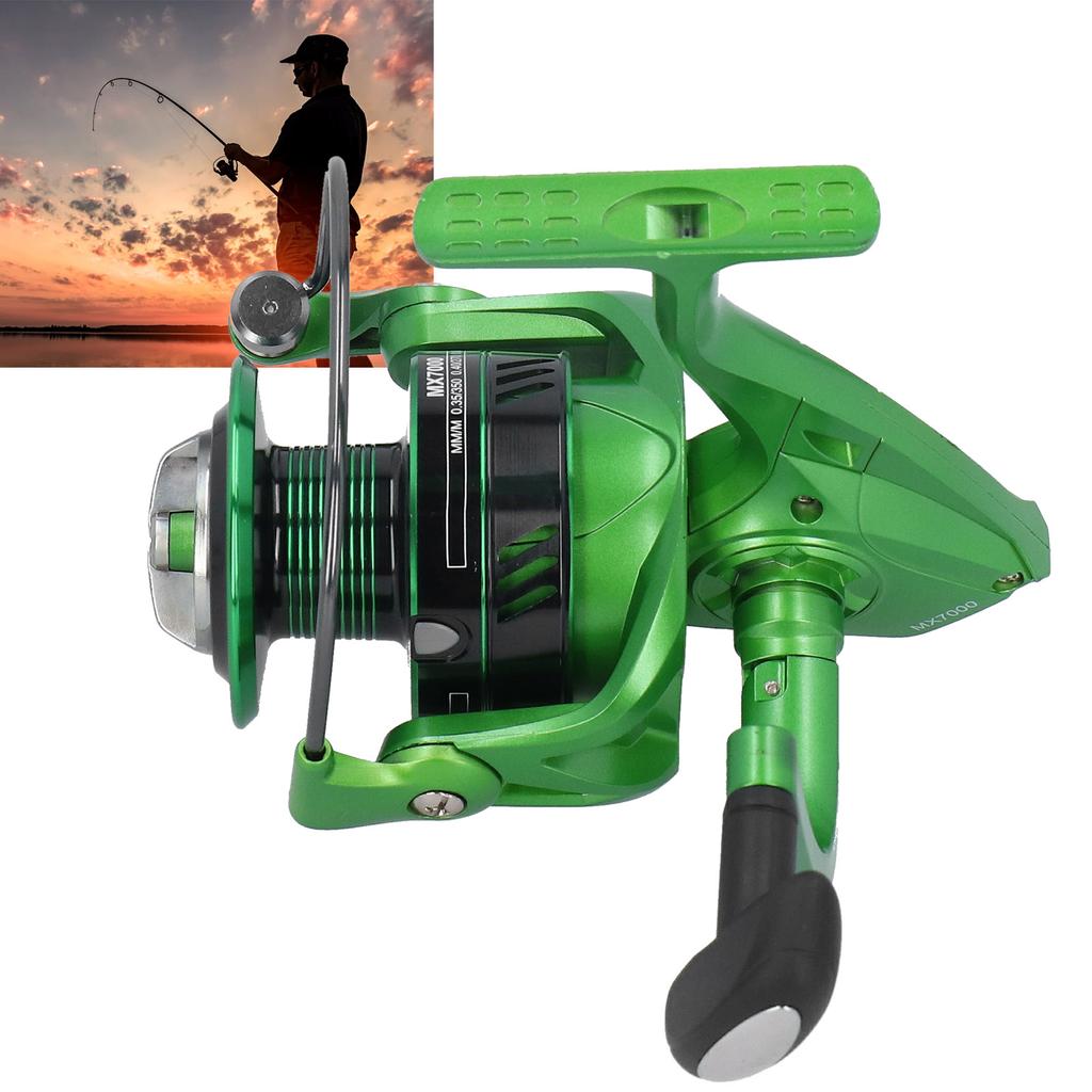 Metal Spinning Reel Sea Rod Fishing Line Reel Equipment Accessory Rubber Handle KnobMX7000