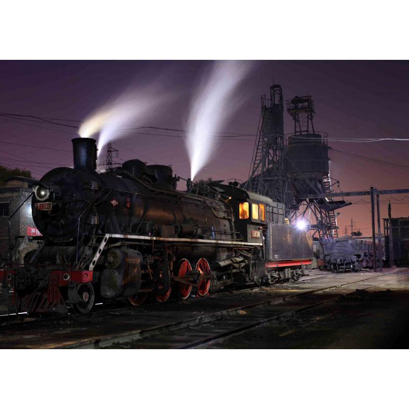 Classic Steam Train Wall Art - Bedroom, Bar, Dorm, or Study Decor