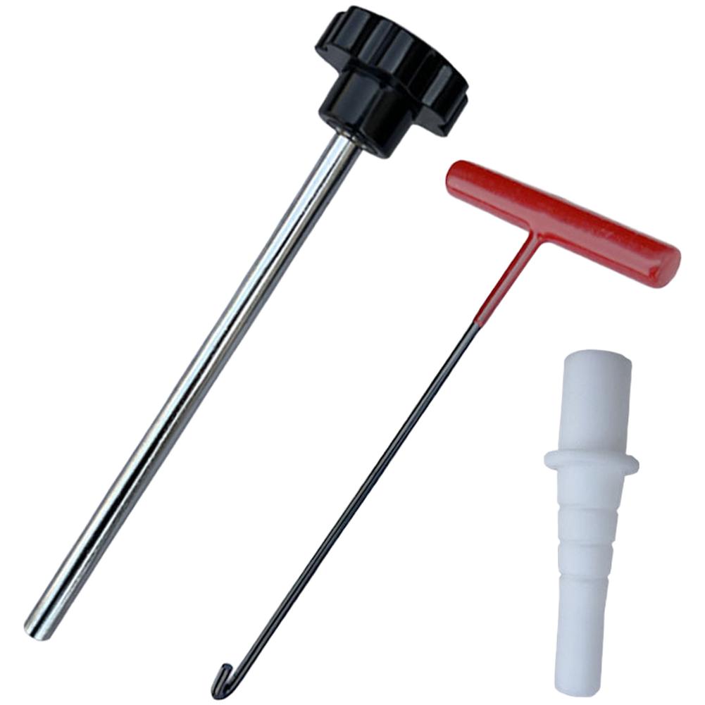 

Tire Repair Tool Tubeless Valve Tools Valve Stem Tool Kit Black