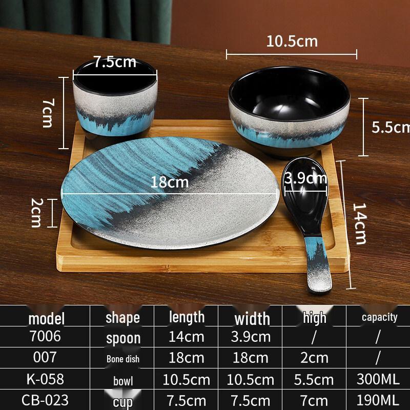 Ru Han Commercial Melamine Tableware Set