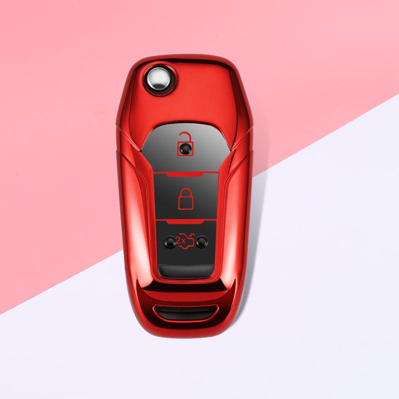 Ford Key Case Set for Edge, Focus, Taurus, Ecosport - Men's and Women's Car Remote Protective Shell