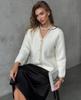 Women's Autumn V-Neck Loose Knit Cardigan