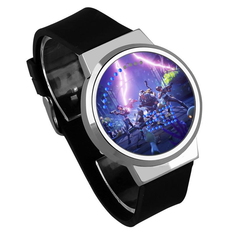 Hra Kompetitivní Střelba Světelný Dotykový LED Kreativní Elektronické Hodinky