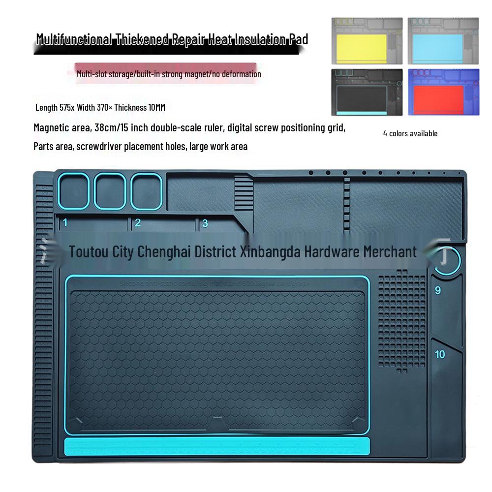 High-Temperature Resistant Magnetic Silicone Repair Pad for Phones