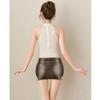 Sexy Lingerie Secretary Uniform Open Crotch Transparent Catsuit Erotic Uniform Sexy Skirt for Sex Cosplay Secretary Bodysuit Hot
