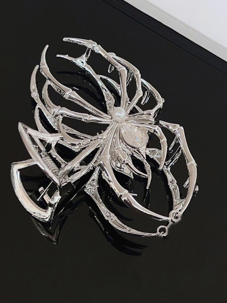 1 Pcs Fashion Exquisite Rhinestone Spider Hair Claws Women Girls Party Hair Accessories