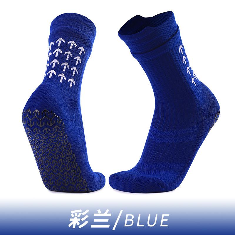 Professional Non-Slip Sports Socks Men'S Towel Bottom Thickened Training Actual Combat Socks Breathable Dispensing Football Socks