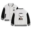 Kids' Spring & Fall Jackets - Stylish Baseball Panda Design for Boys & Girls