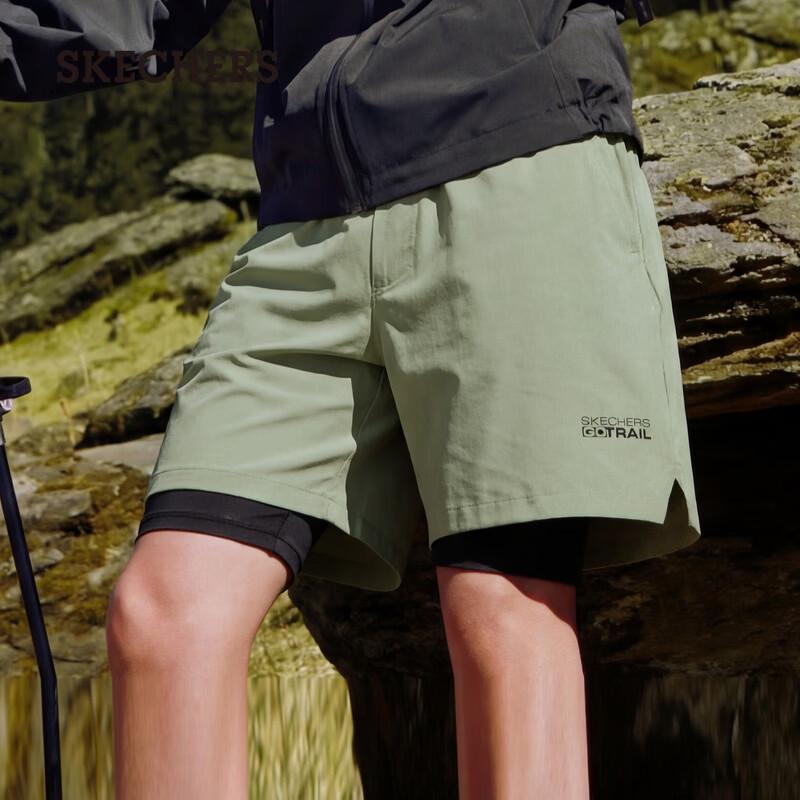 Skechers Men s Quick-Dry Woven Shorts M