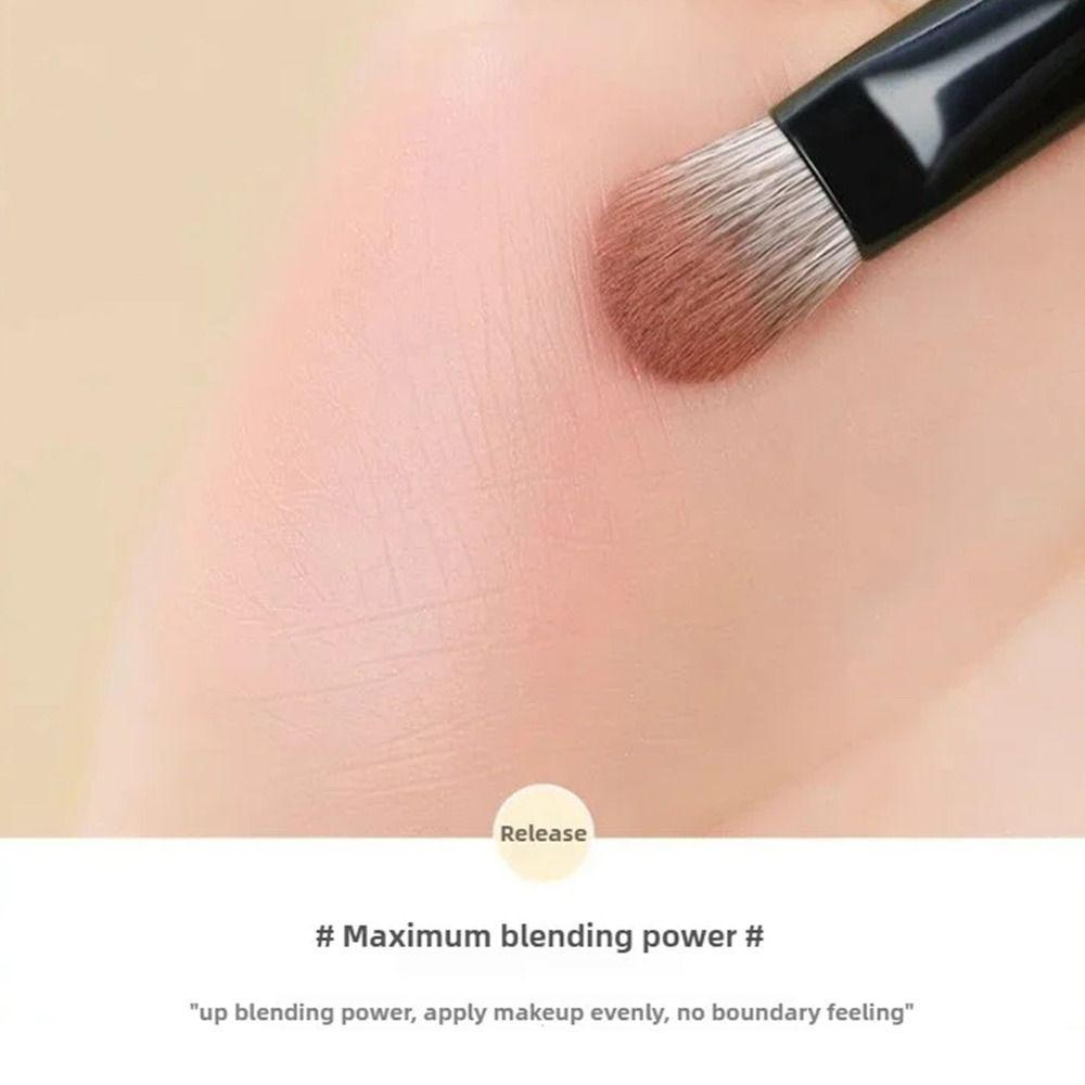 1Set Double Ended Mini Makeup Brush Set Contour Concealer Cosmetic Tool New Eyeshadow Brush  Travel