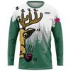 Men's Cycling Jersey UV Protection Mountain Bike T-Shirt MTB Cycling Jersey Off-road BMX Motocross Cycling Jersey Bicycle Long S