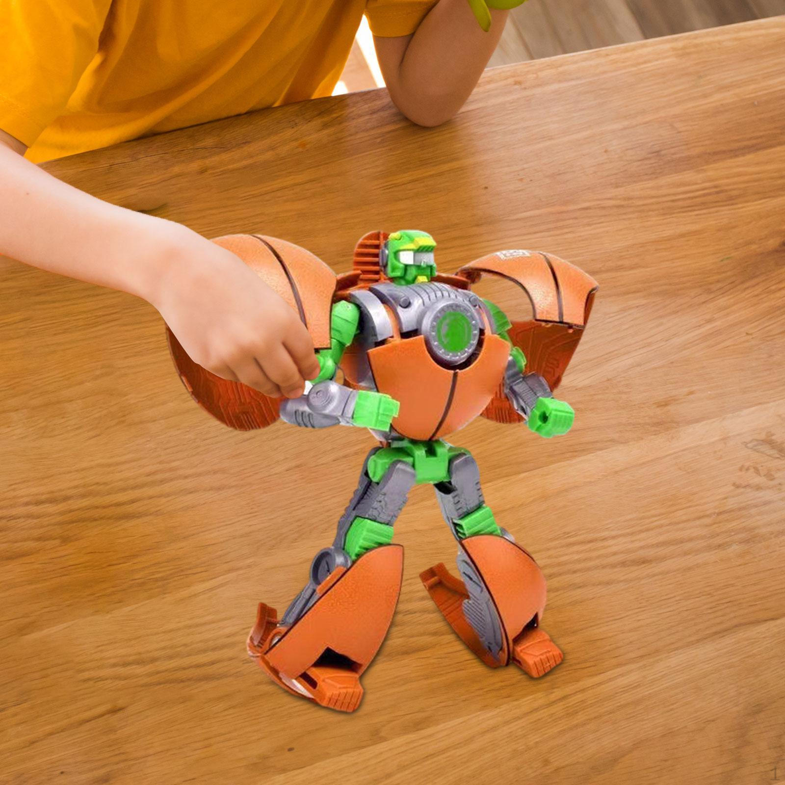 

Игрушка-робот 2 в 1 для обучения и развития со строительными элементами для детей 4 лет basketball