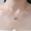 Teamer Colorful Butterfly Necklace For Women Girls Gold Color Stainless Steel Birthday Fashion Jewelry Gift Wholesale 2026 New