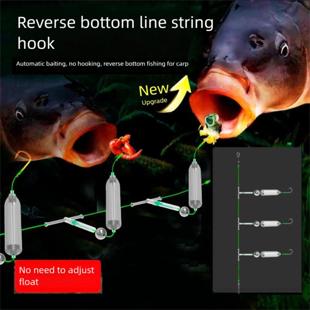 2set Iseni Hook Carp Fishing Hook Barb Carp Rigs Fishing Lure Fishing Hair Rigs Hook  Fishing Tackle