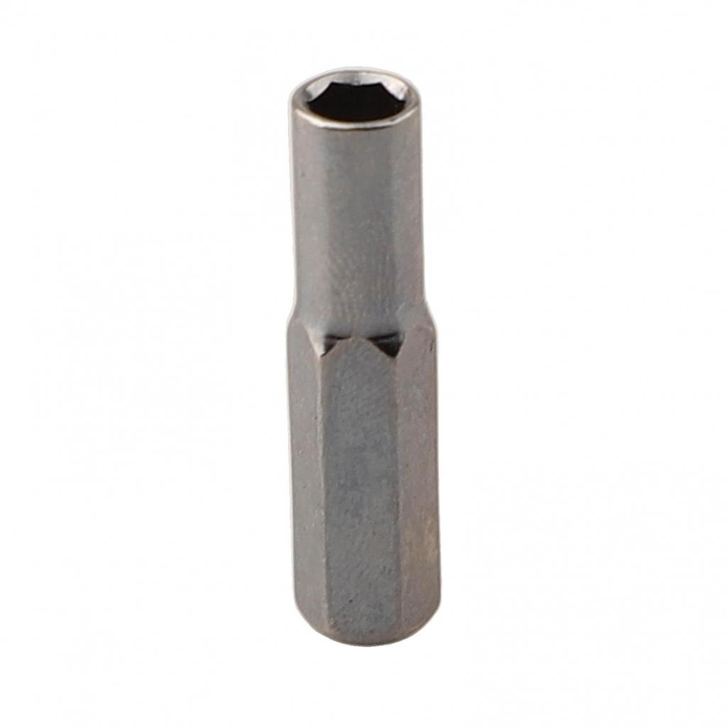 Hex Transducer Adapter Socket with Magnetic Hold for 4mm To 6 35mm Drill Bits