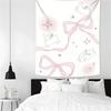 Cute Bunny Wall Tapestry Children's Room Fairy Tale Theme Decor Bedroom Dorm Wall Hanging Background Cloth Festival Gift