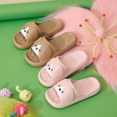 Women Home Slippers Cute Soft Beach Slides Comfortable Non-slip Slippers Lightweight Men Bathroom Slippers