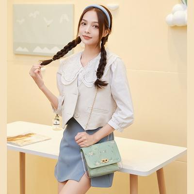 Women's Bag New Autumn Trend Fashion Embroidered Shoulder Messenger Chain Bag