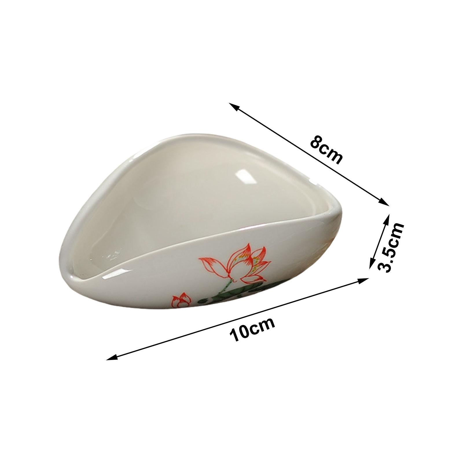 

Ceramic Dosing Vessel Nuts Salt Porcelain Spice Portable Single Coffee Tray for Buffet Office Household Hotel Barista Tools