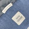 HERMES Plain Bottoms apparel skirt wool Navy