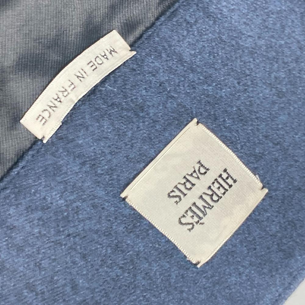 HERMES Plain Bottoms apparel skirt wool Navy