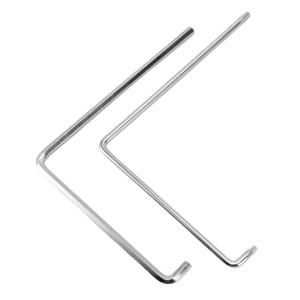 2PCS Window Adjustment Tools 4mm TX15 59CrV4 Steel Window Adjusting Wrench for Home Renovation