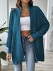 Women's Wool Sweater Fall Winter New Style Outerwear Women's Casual Fashion Loose Knit Cardigan